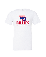 Williamsville South HS Boys Basketball Stacked - Mens Tri Blend Shirt
