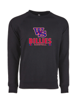Williamsville South HS Boys Basketball Stacked - Crewneck Sweatshirt