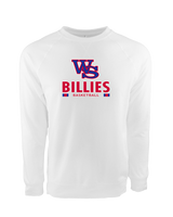 Williamsville South HS Boys Basketball Stacked - Crewneck Sweatshirt