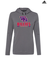 Williamsville South HS Boys Basketball Stacked - Adidas Women's Lightweight Hooded Sweatshirt
