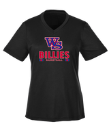 Williamsville South HS Boys Basketball Stacked - Womens Performance Shirt