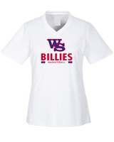 Williamsville South HS Boys Basketball Stacked - Womens Performance Shirt