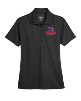 Williamsville South HS Boys Basketball Stacked - Womens Polo