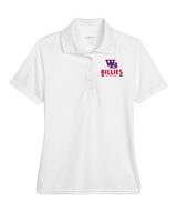Williamsville South HS Boys Basketball Stacked - Womens Polo