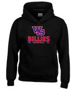 Williamsville South HS Boys Basketball Stacked - Youth Hoodie