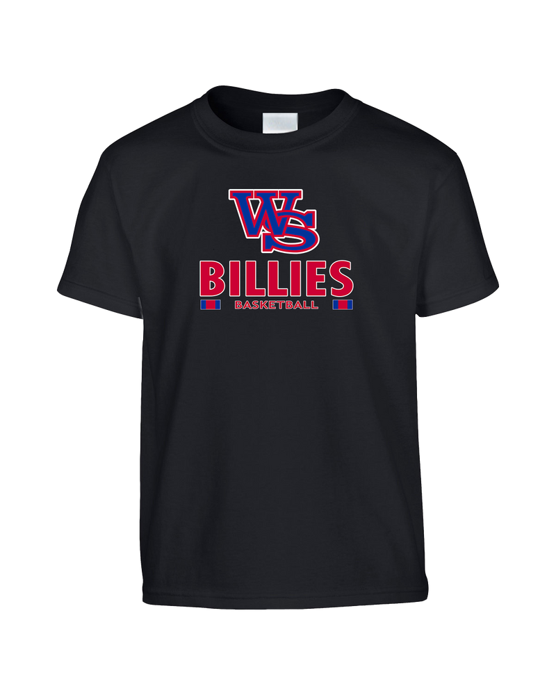 Williamsville South HS Boys Basketball Stacked - Youth T-Shirt