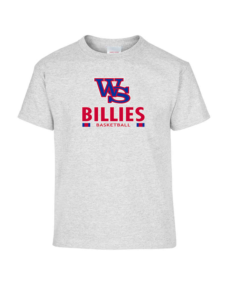 Williamsville South HS Boys Basketball Stacked - Youth T-Shirt