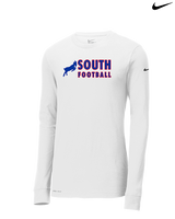 Williamsville South HS Football Basic - Mens Nike Longsleeve