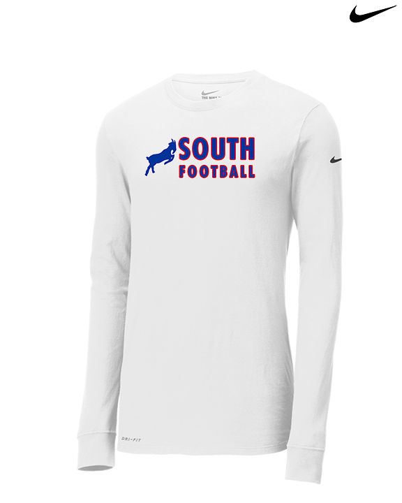 Williamsville South HS Football Basic - Mens Nike Longsleeve