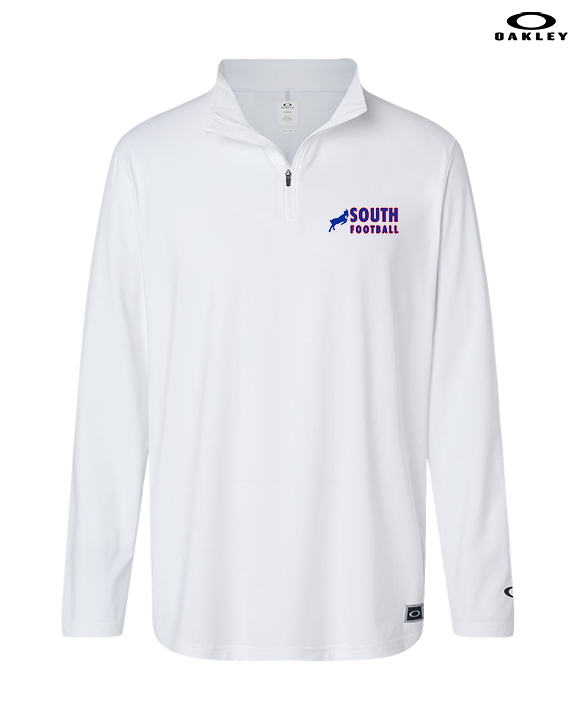 Williamsville South HS Football Basic - Mens Oakley Quarter Zip