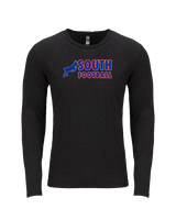 Williamsville South HS Football Basic - Tri-Blend Long Sleeve