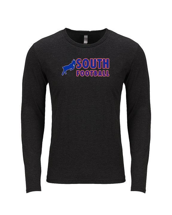 Williamsville South HS Football Basic - Tri-Blend Long Sleeve
