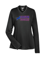 Williamsville South HS Football Basic - Womens Performance Longsleeve