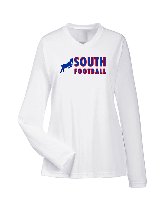 Williamsville South HS Football Basic - Womens Performance Longsleeve