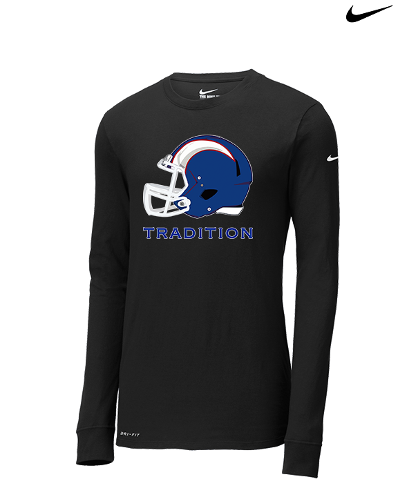 Williamsville South HS Football Custom - Mens Nike Longsleeve