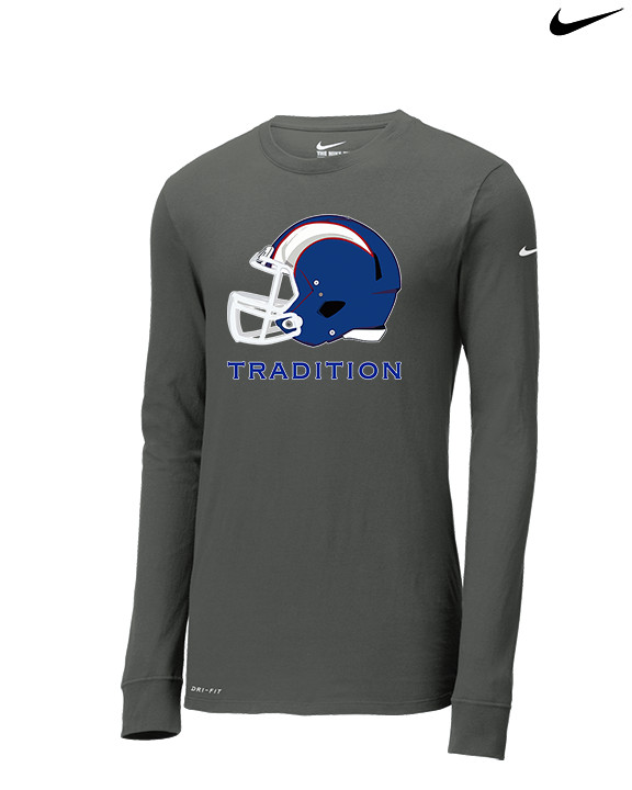 Williamsville South HS Football Custom - Mens Nike Longsleeve