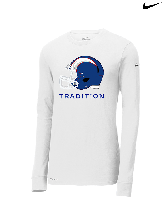 Williamsville South HS Football Custom - Mens Nike Longsleeve