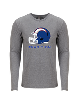 Williamsville South HS Football Custom - Tri-Blend Long Sleeve
