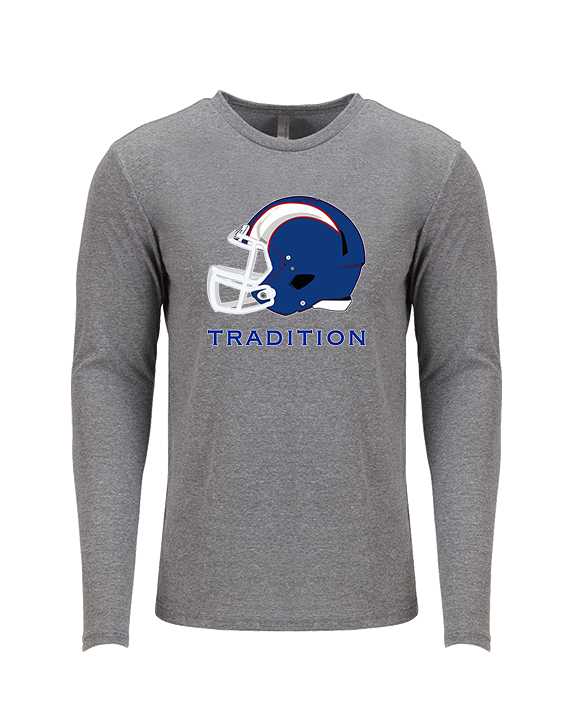 Williamsville South HS Football Custom - Tri-Blend Long Sleeve