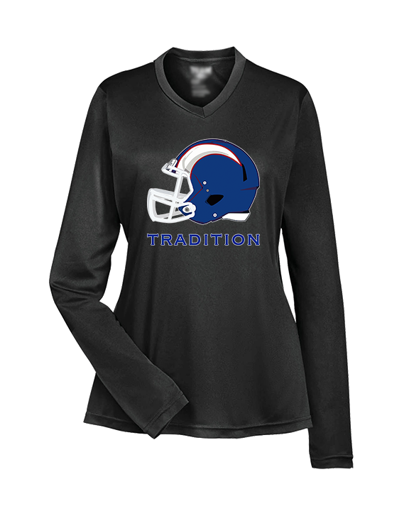 Williamsville South HS Football Custom - Womens Performance Longsleeve
