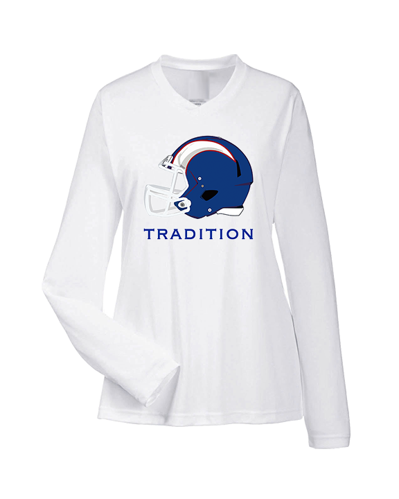 Williamsville South HS Football Custom - Womens Performance Longsleeve