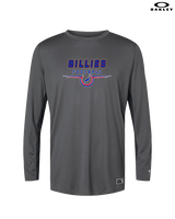 Williamsville South HS Football Design - Mens Oakley Longsleeve