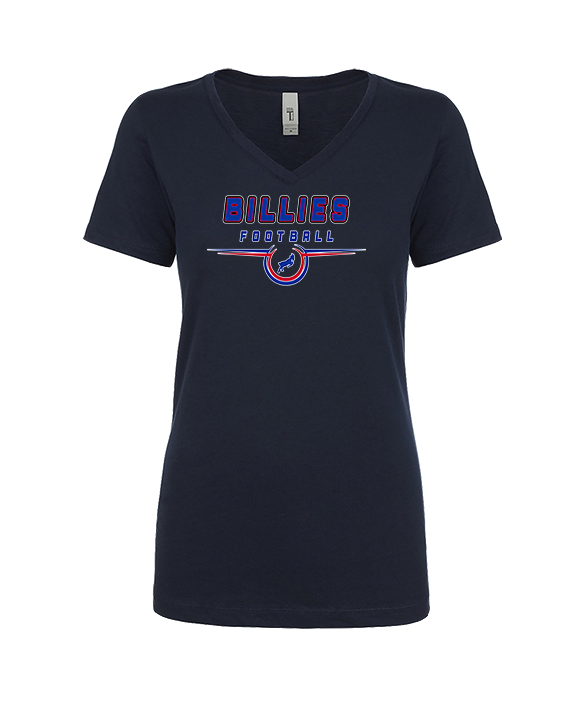 Williamsville South HS Football Design - Womens Vneck