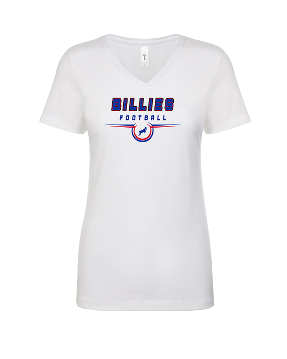 Williamsville South HS Football Design - Womens Vneck