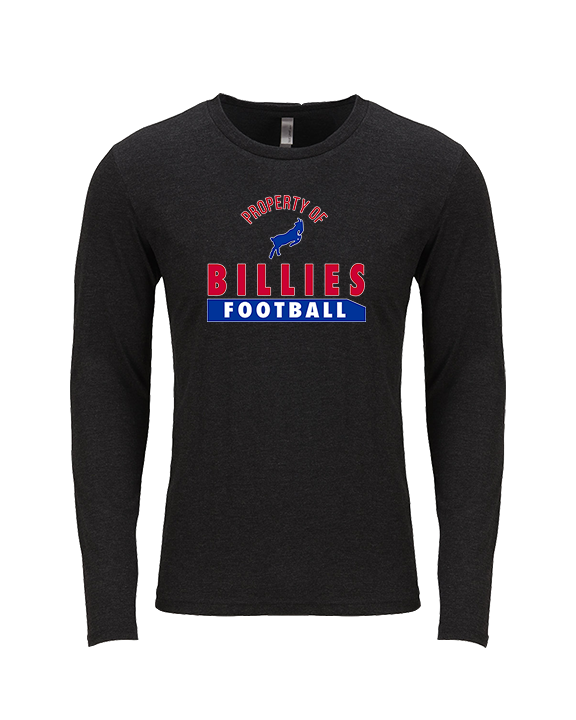 Williamsville South HS Football Property - Tri-Blend Long Sleeve