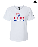 Williamsville South HS Football Property - Womens Adidas Performance Shirt