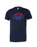 Williamsville South HS Football Toss - Tri-Blend Shirt