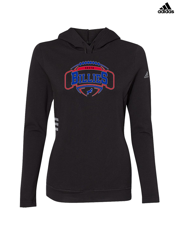 Williamsville South HS Football Toss - Womens Adidas Hoodie