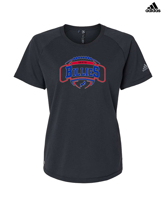 Williamsville South HS Football Toss - Womens Adidas Performance Shirt