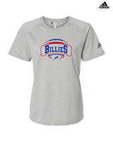Williamsville South HS Football Toss - Womens Adidas Performance Shirt