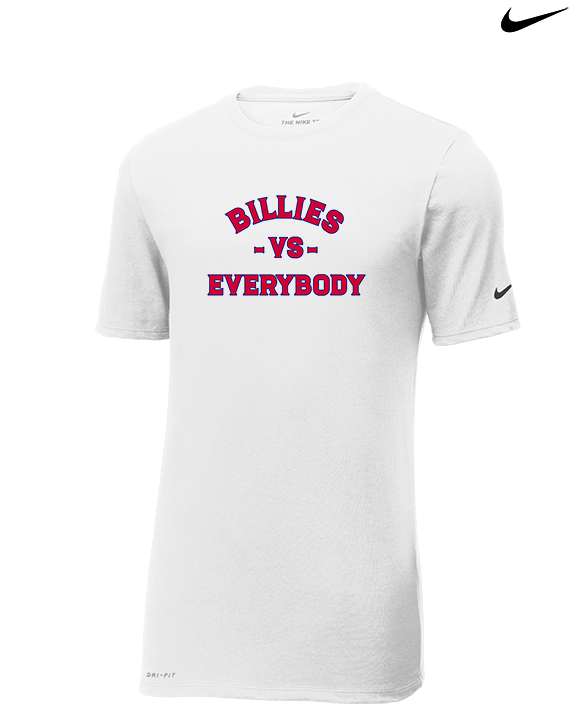Williamsville South HS Football Vs Everybody - Mens Nike Cotton Poly Tee