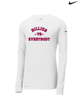 Williamsville South HS Football Vs Everybody - Mens Nike Longsleeve