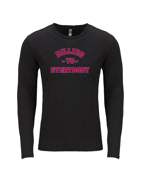 Williamsville South HS Football Vs Everybody - Tri-Blend Long Sleeve