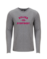 Williamsville South HS Football Vs Everybody - Tri-Blend Long Sleeve