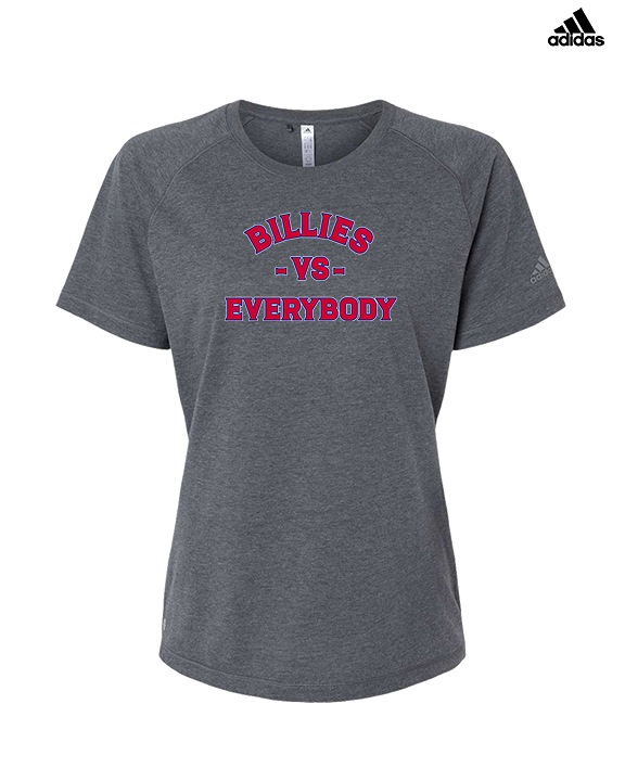 Williamsville South HS Football Vs Everybody - Womens Adidas Performance Shirt