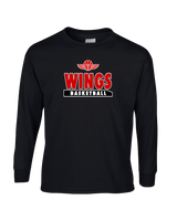 Wings Basketball Academy Basketball  - Mens Basic Cotton Long Sleeve