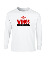 Wings Basketball Academy Basketball  - Mens Basic Cotton Long Sleeve