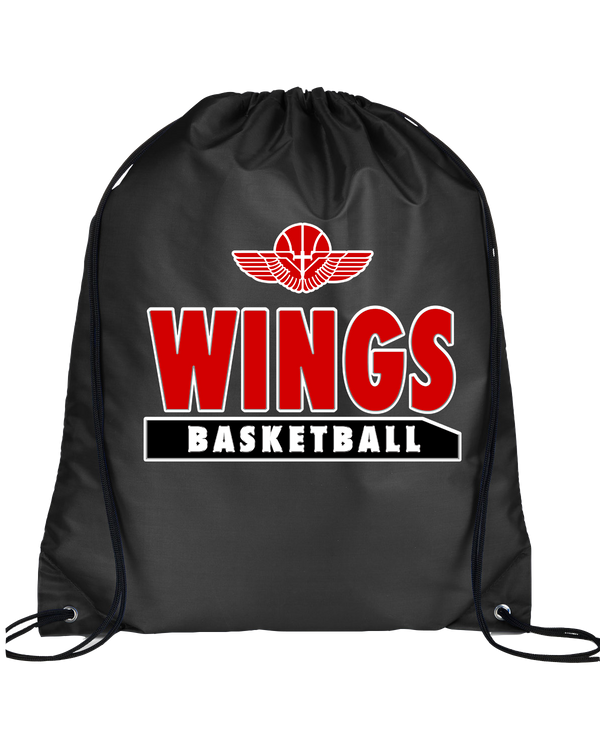Wings Basketball Academy Basketball  - Drawstring Bag