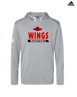 Wings Basketball Academy Basketball  - Adidas Men's Hooded Sweatshirt