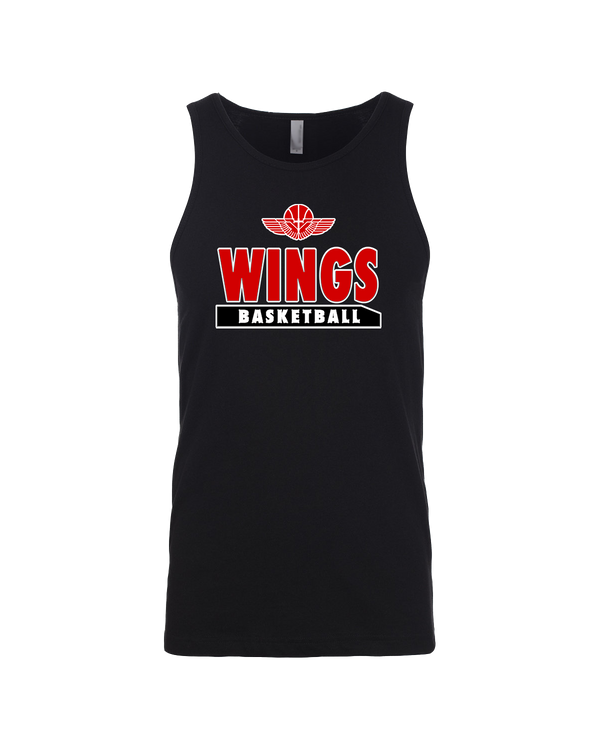 Wings Basketball Academy Basketball  - Mens Tank Top