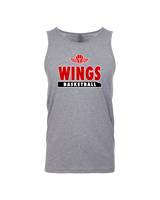 Wings Basketball Academy Basketball  - Mens Tank Top