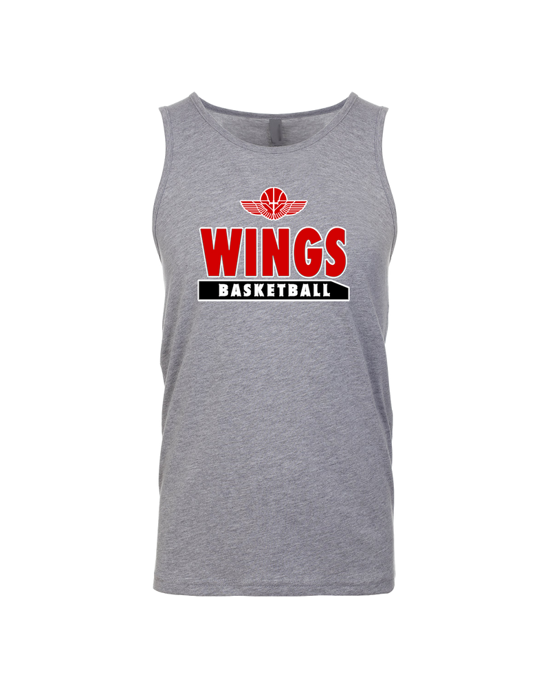 Wings Basketball Academy Basketball  - Mens Tank Top