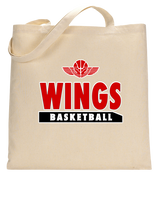 Wings Basketball Academy Basketball  - Tote Bag