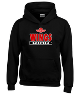 Wings Basketball Academy Basketball  - Youth Hoodie