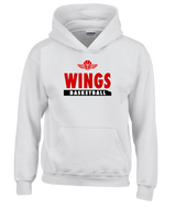 Wings Basketball Academy Basketball  - Youth Hoodie