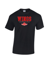 Wings Basketball Academy Basketball Block - Cotton T-Shirt